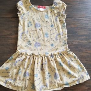 Gymboree summer spring dress pale yellow